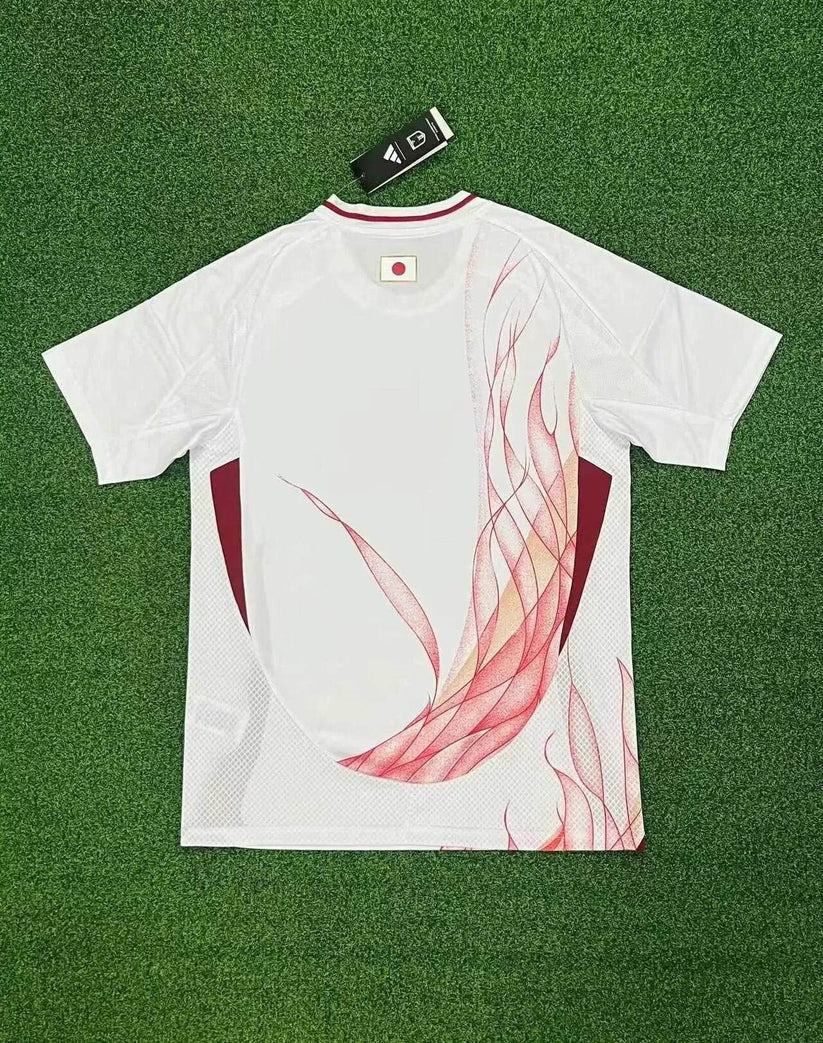 Maillot du Japon Y-3 Blanc et Rouge