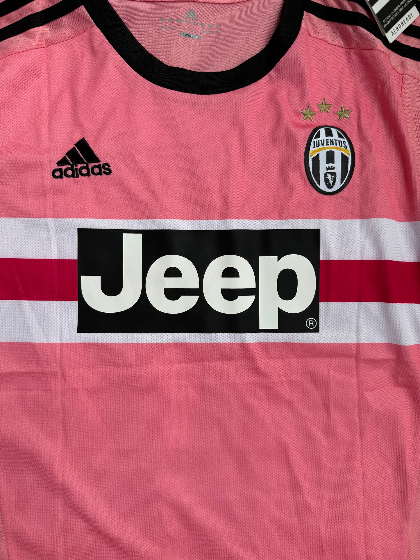 Maillot Juventus Pink Rétro 2015/16
