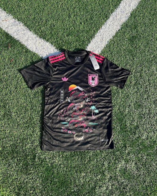 Maillot Japon Dragon Rose