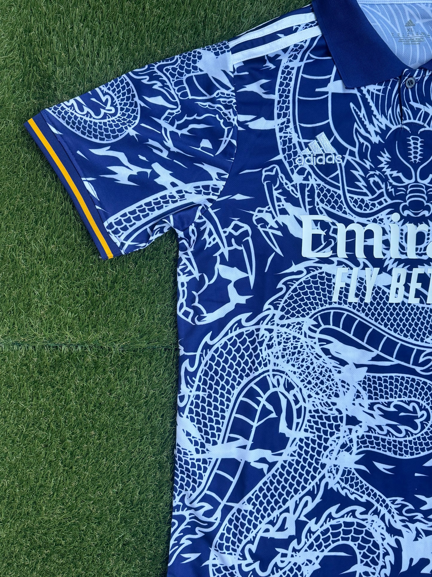 Maillot Real Madrid Dragon Bleu